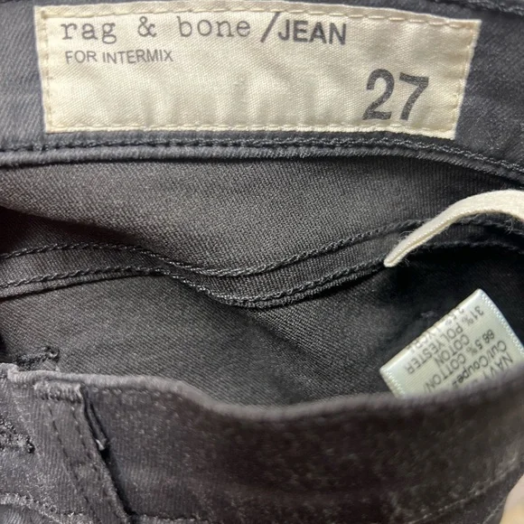 RAG & BONE~ Black Women Stretchy Jeggings/Leggings - Picture 3 of 10